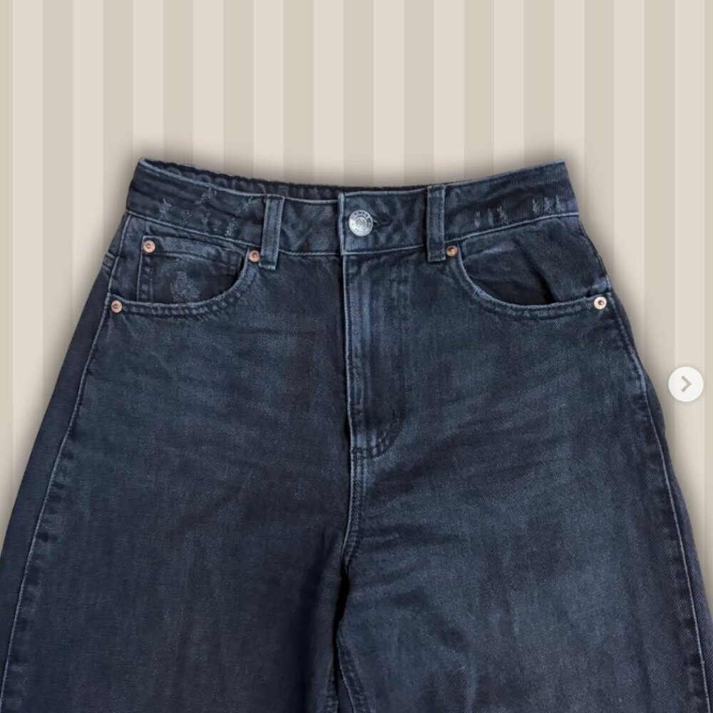 Garage Baggy Black Jeans Size 0